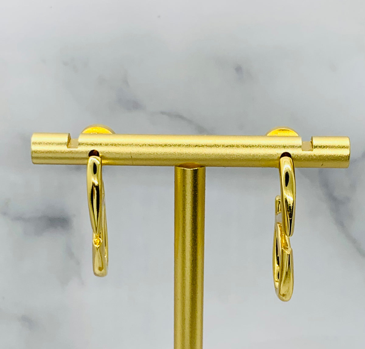 VALENTINO V Hoop Earrings - Pre owned