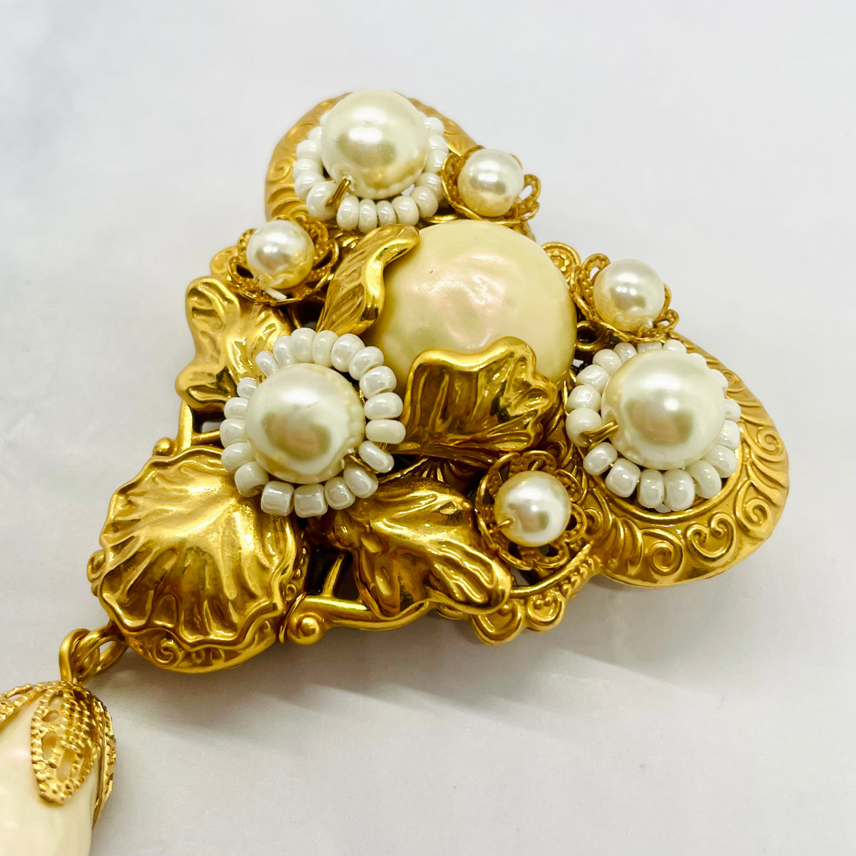 MIRIAM HASKELL Vintage Brooch Pin - Pre owned