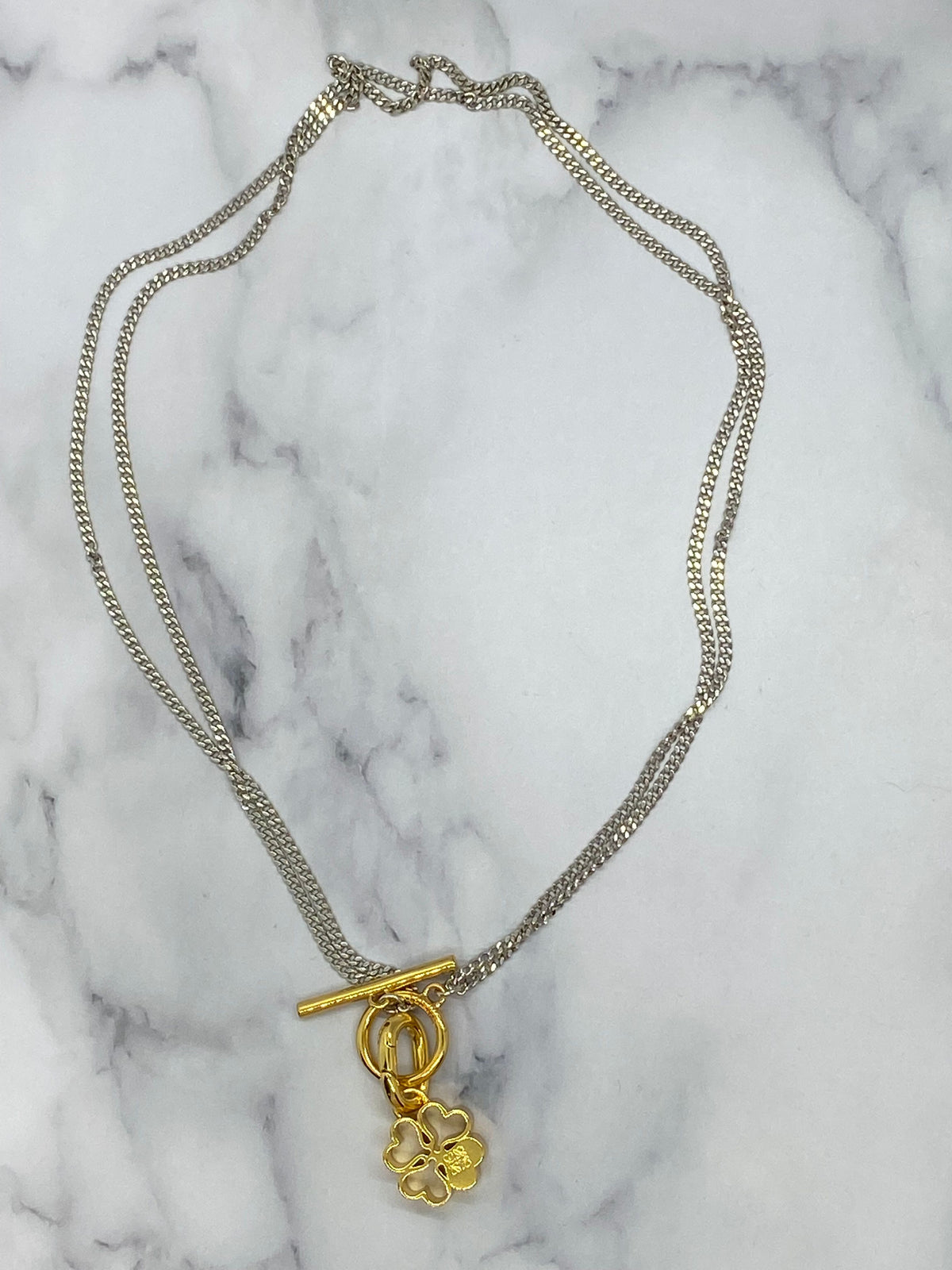LOEWE Monogram Charm Necklace - Pre owned