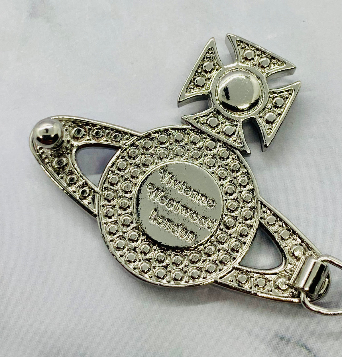 VIVIENNE WESTWOOD Orb Hair Barrette Clip - Pre owned