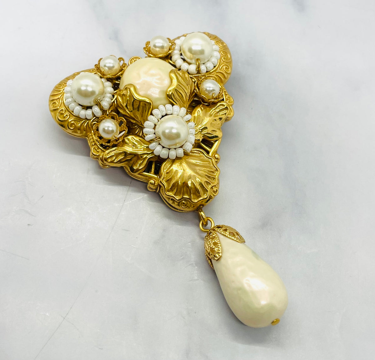 MIRIAM HASKELL Vintage Brooch Pin - Pre owned