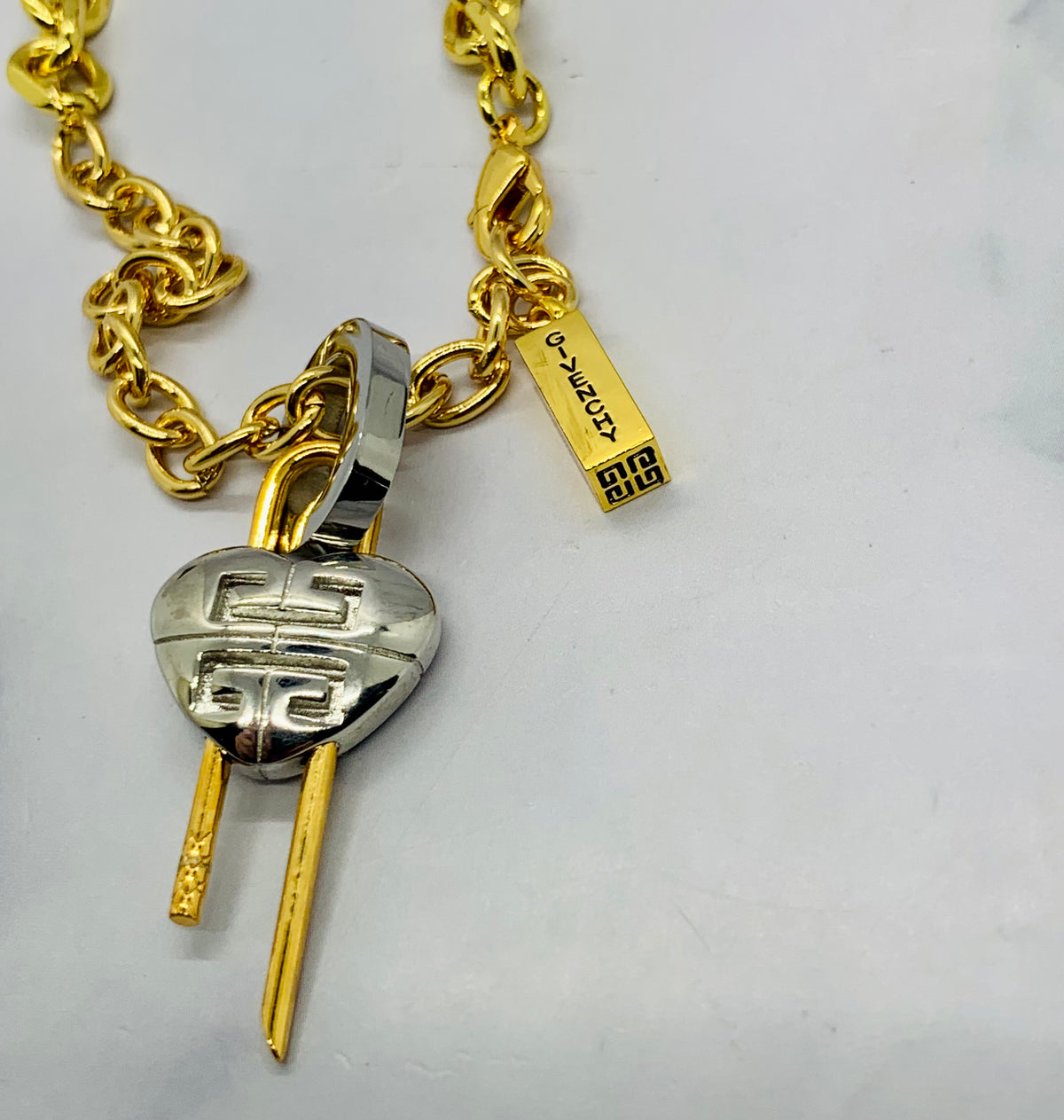 GIVENCHY Heart Lock Bracelet - Pre owned
