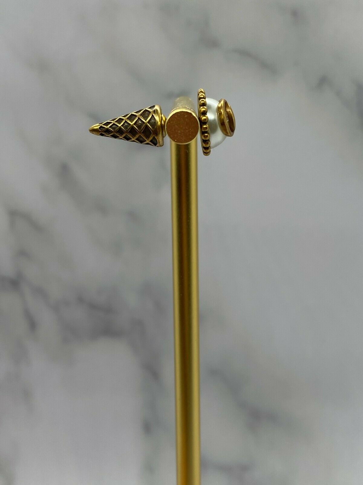 GUCCI GG Ice Cream Cone Single Earring - Pre owned