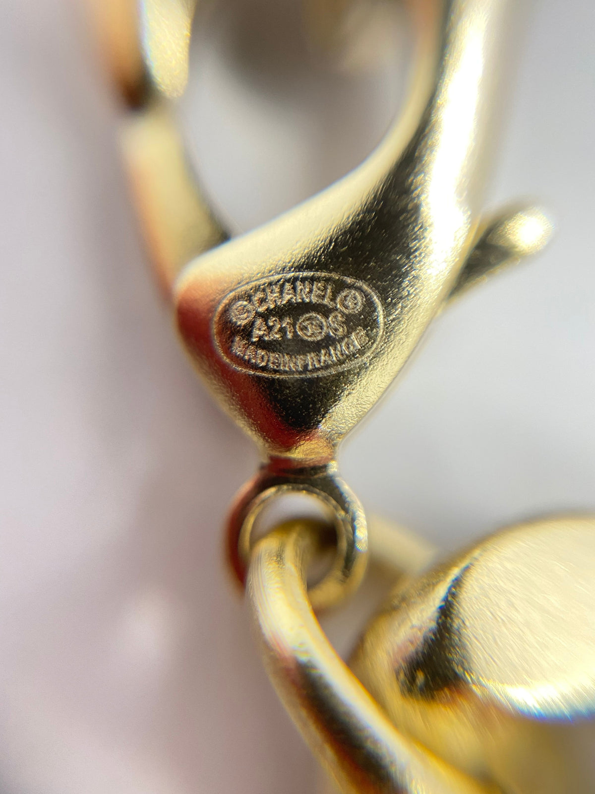 CHANEL CC Statement Chain Necklace - USED