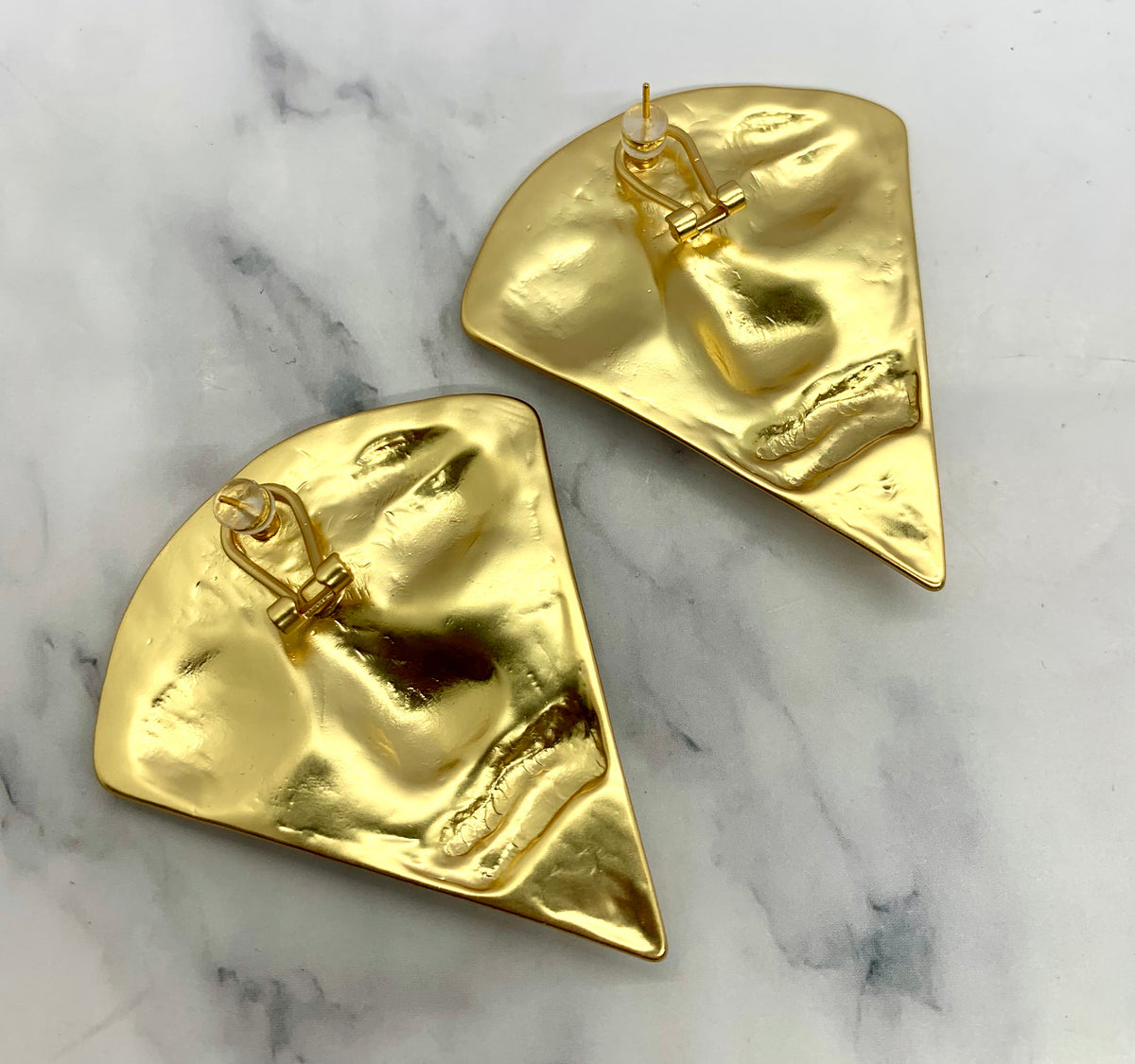 SCHIAPARELLI Rare Statement Face Earrings - Pre owned
