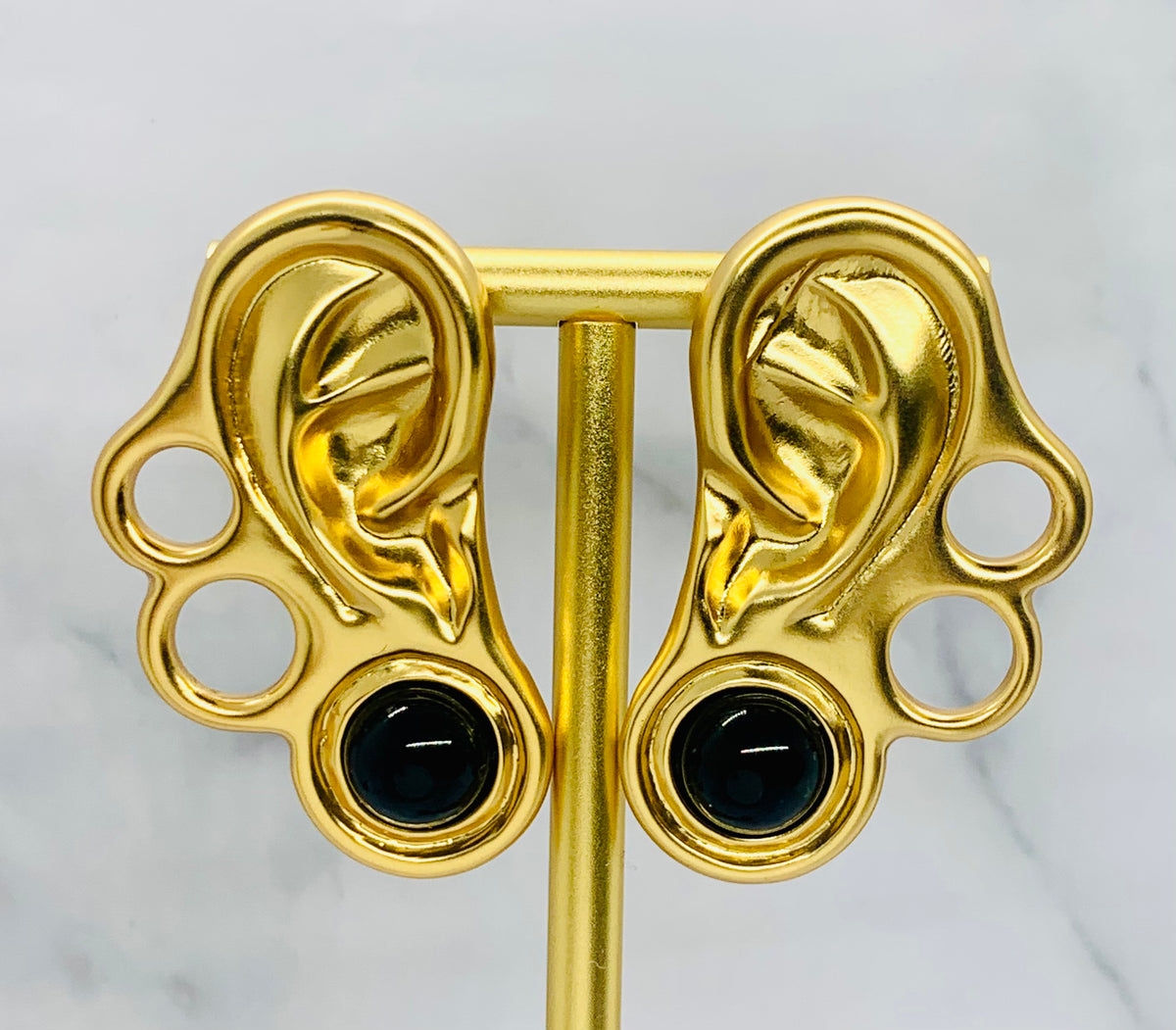 SCHIAPARELLI Ear Statement Earrings - Pre owned