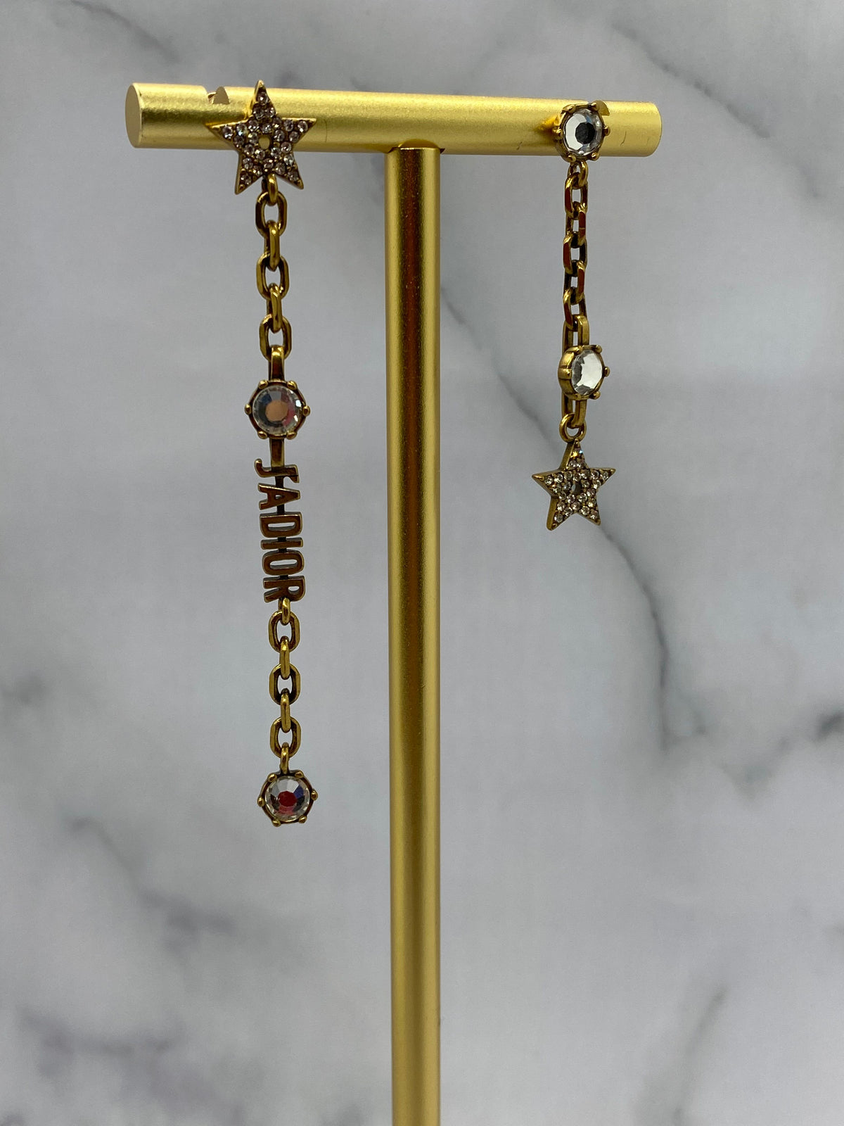 CHRISTIAN DIOR J'Adior Pendant Earrings - USED
