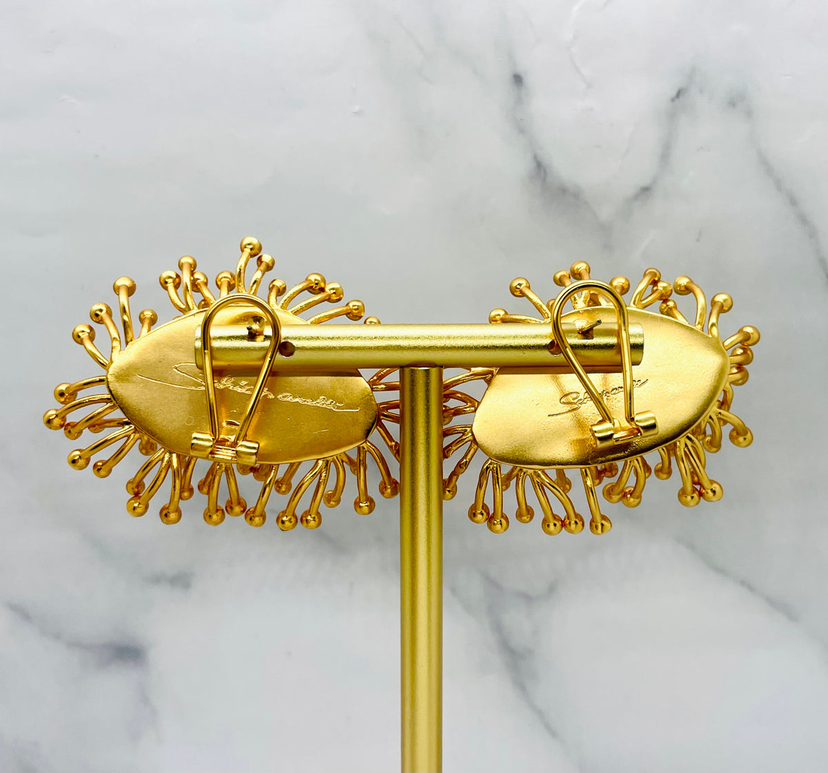 SCHIAPARELLI Statement Eyes Earrings - Pre owned
