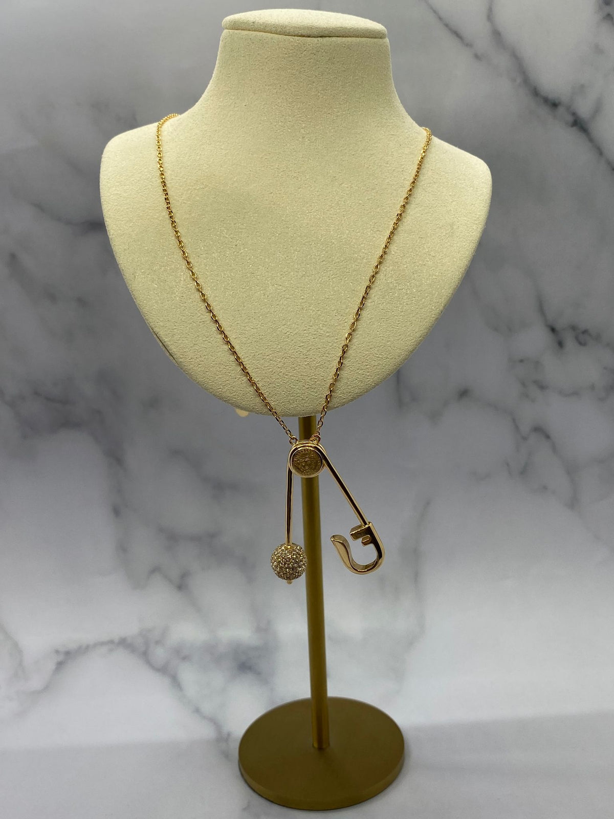 FENDACE Versace & Fendi Collab Piece Necklace - RARE - Pre owned /