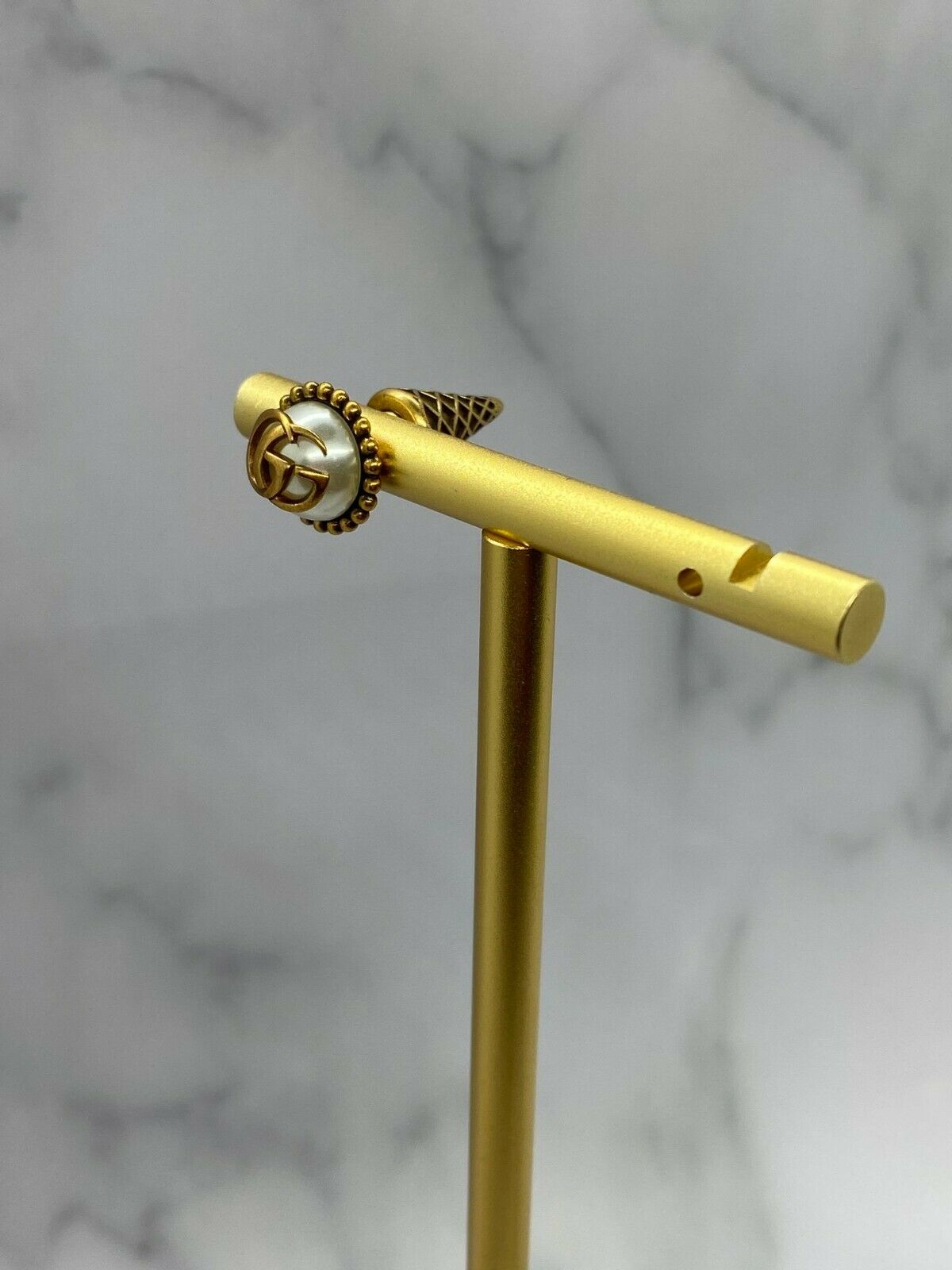 GUCCI GG Ice Cream Cone Single Earring - Pre owned