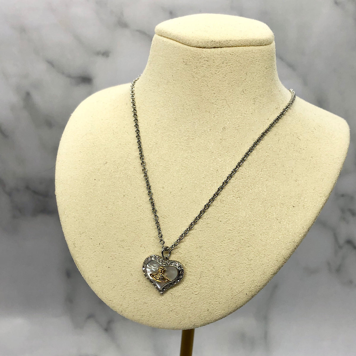 VIVIENNE WESTWOOD Heart Pendant Necklace - Pre owned