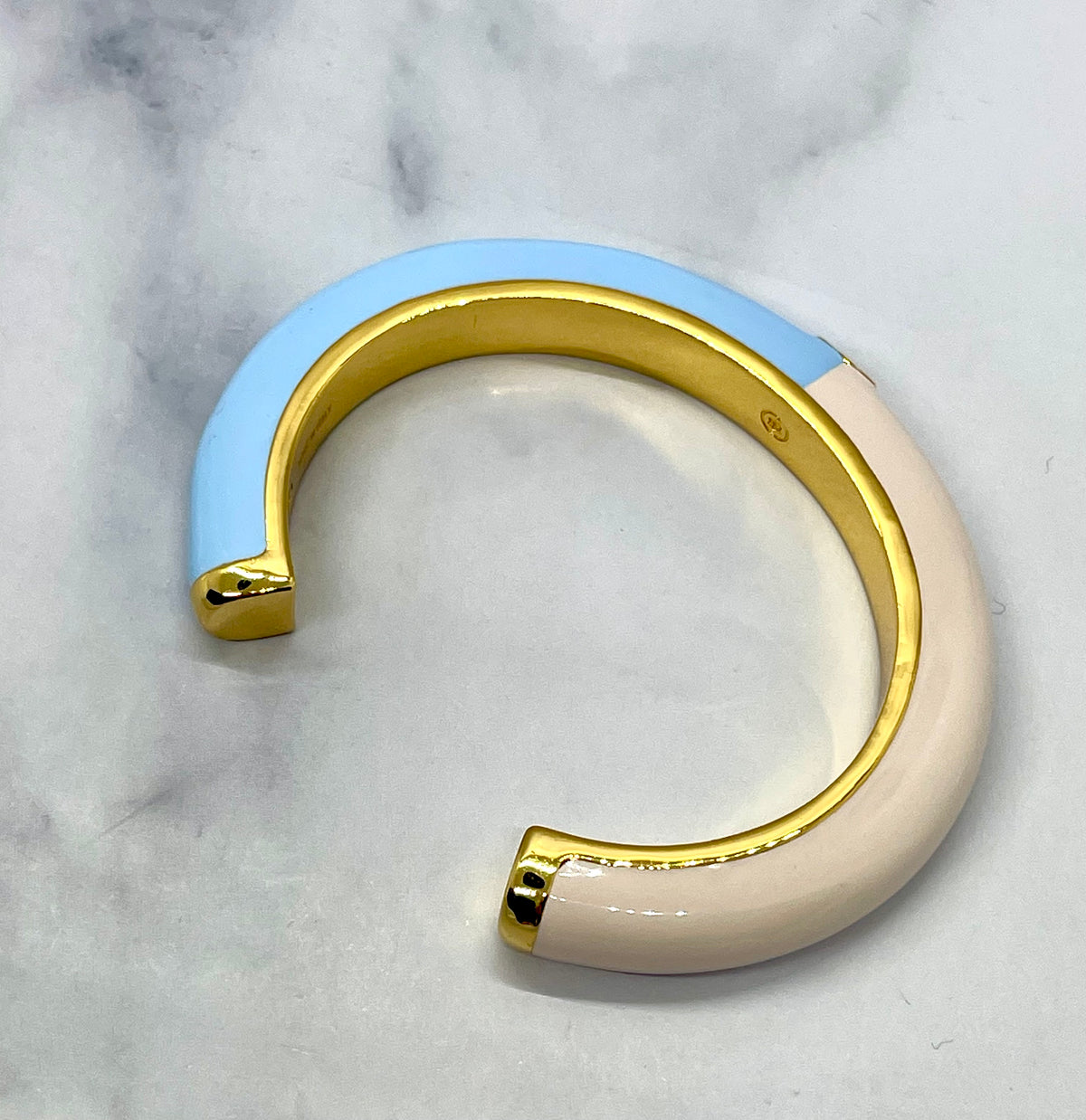 CELINE Monogram Pastel Cuff Bracelet - Pre owned