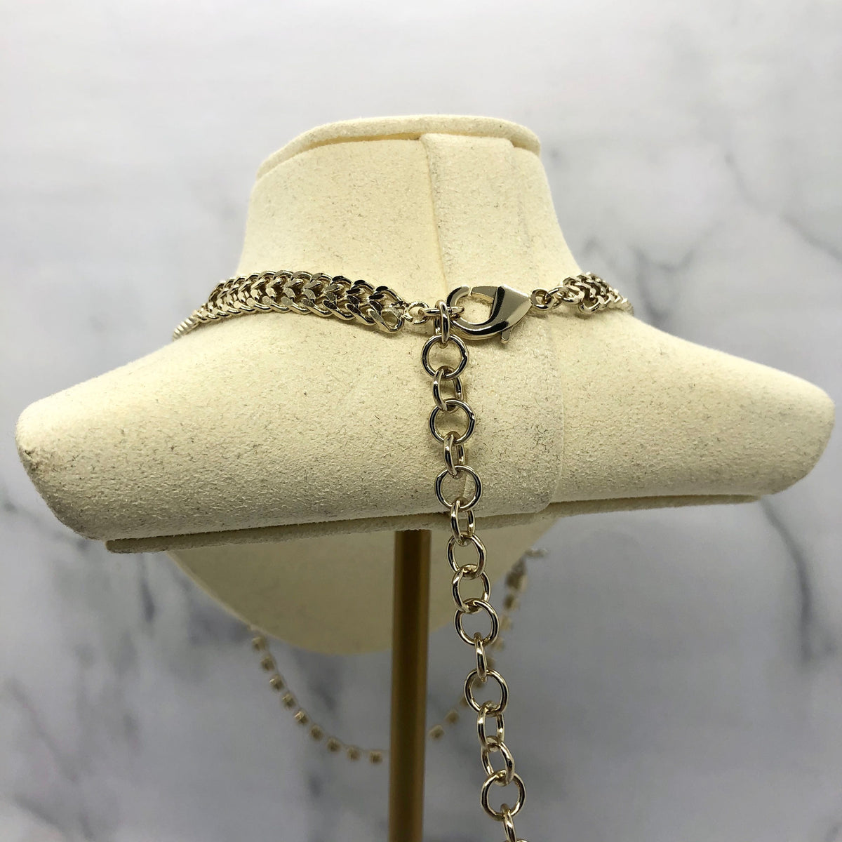 CHANEL CC Ornate Statement Necklace - Pre owned