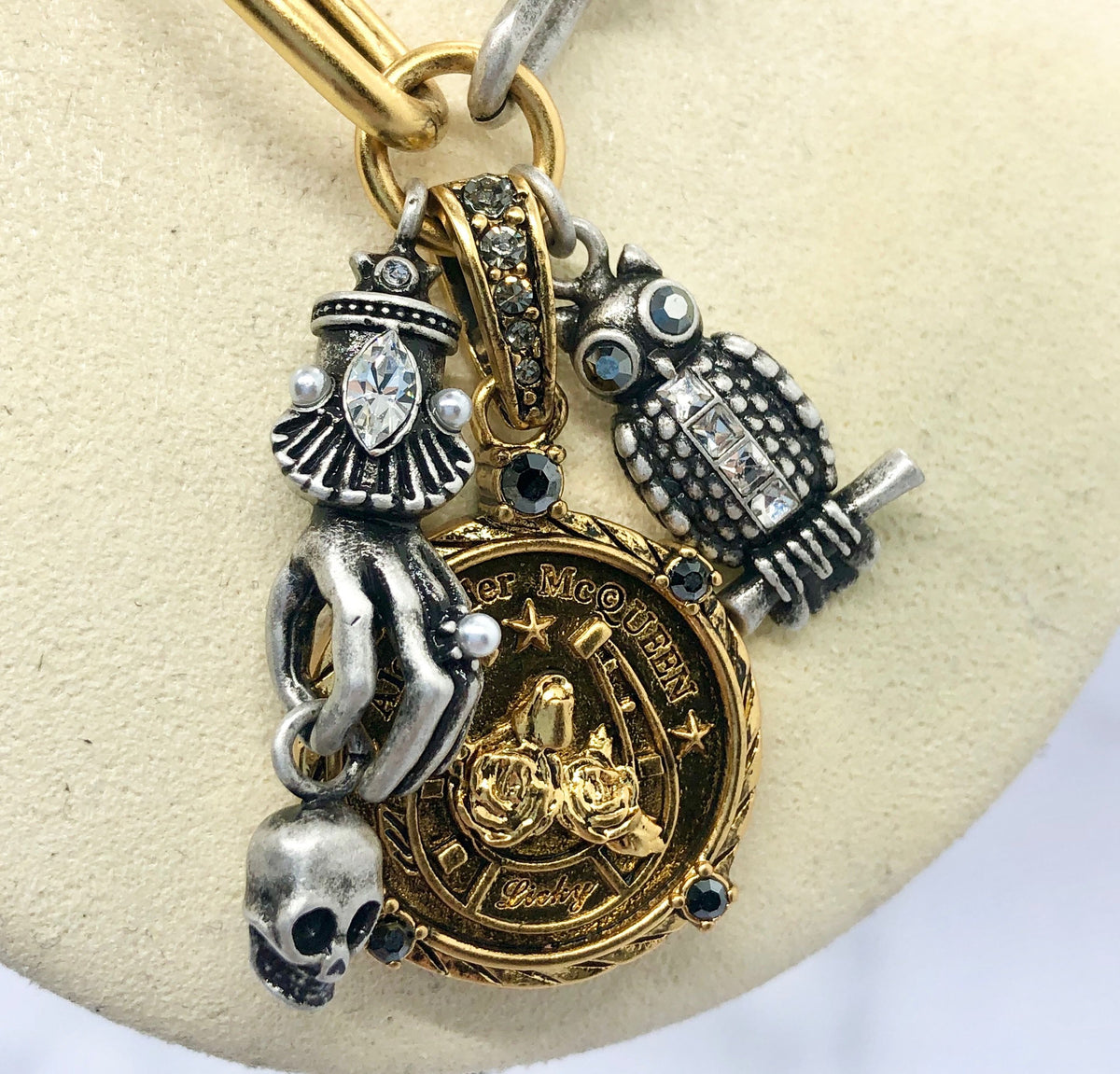 ALEXANDER MCQUEEN Charm Necklace - Pre owned