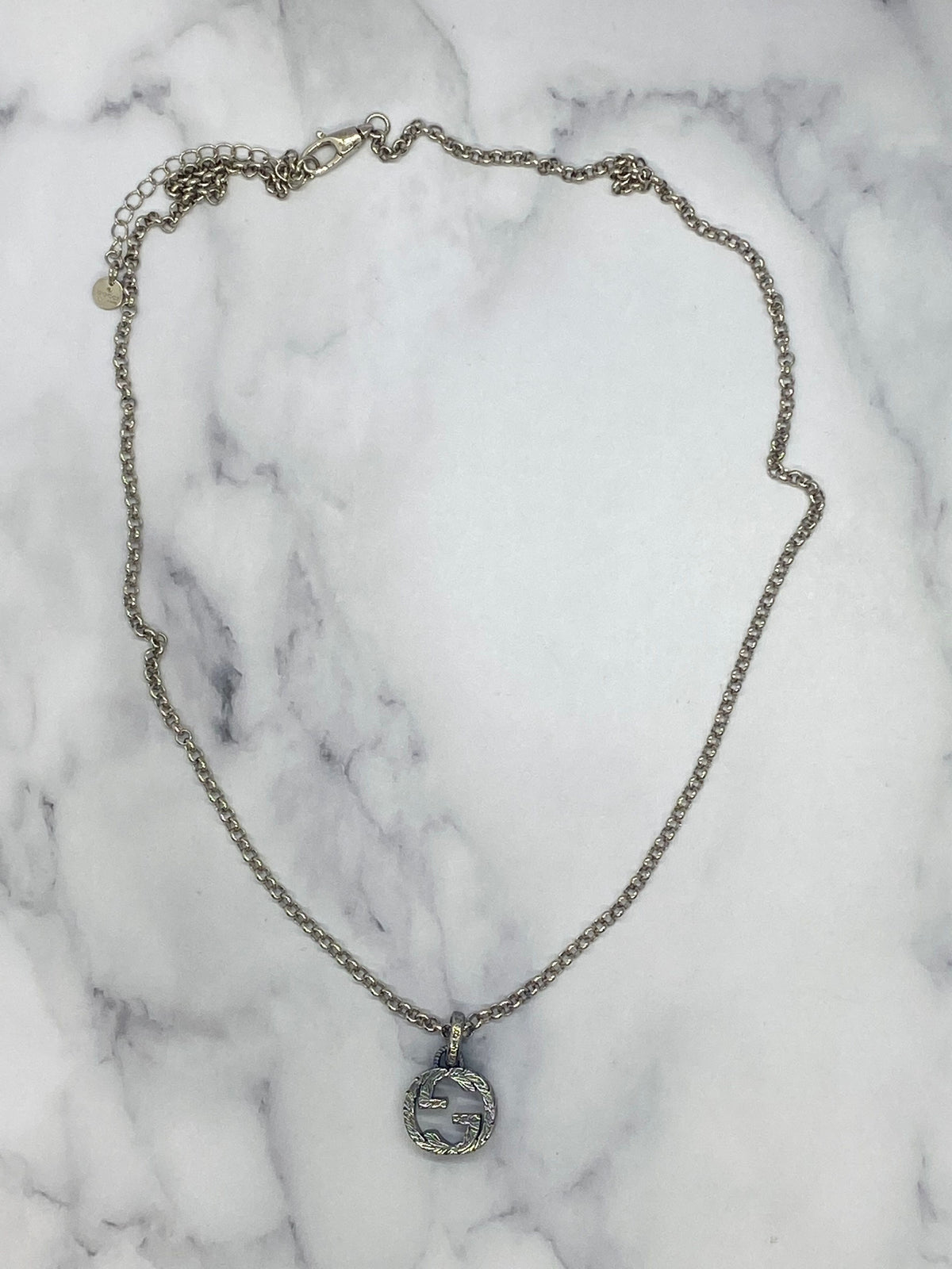 GUCCI GG Pendant Necklace - USED