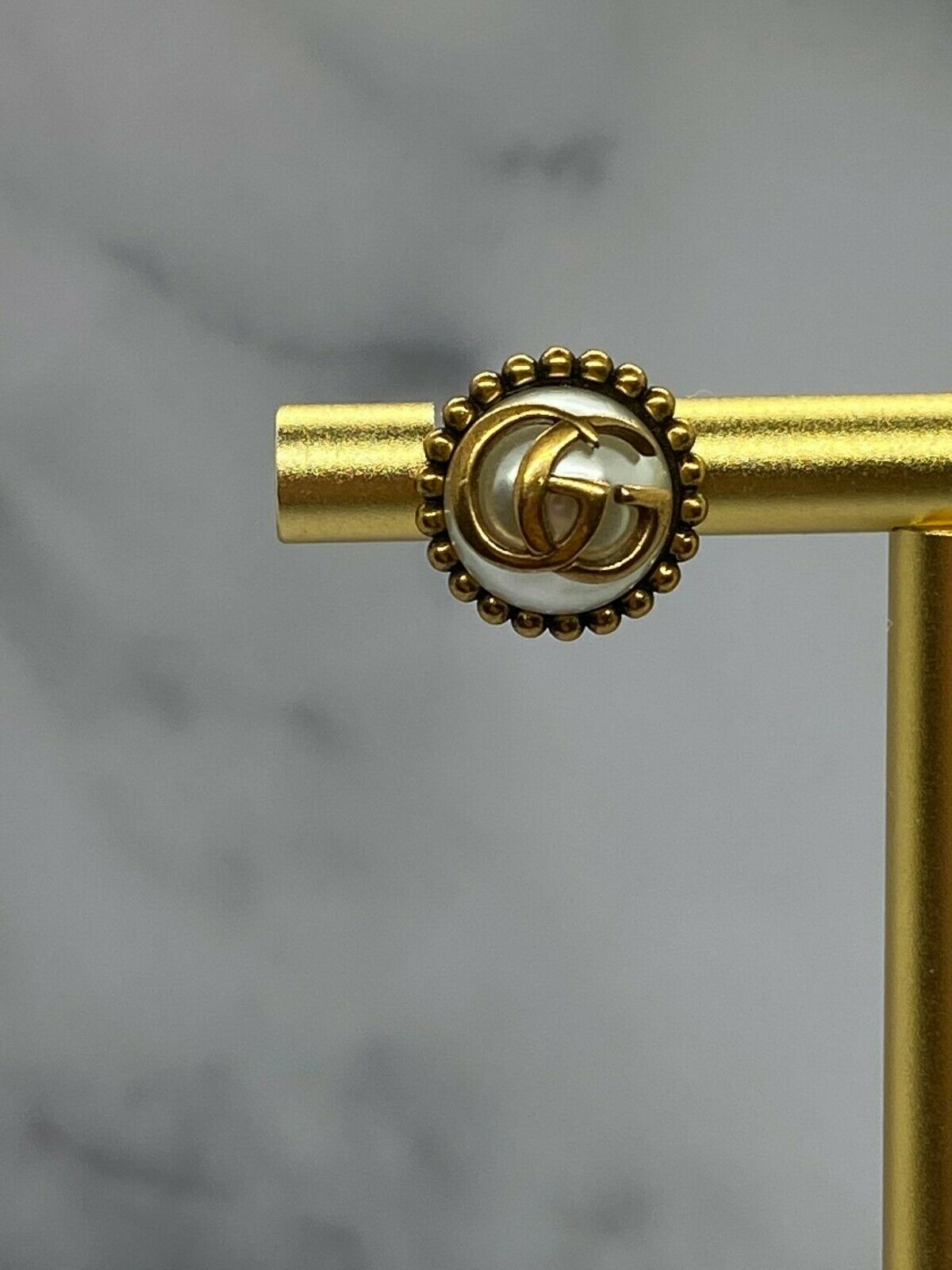 GUCCI GG Ice Cream Cone Single Earring - Pre owned