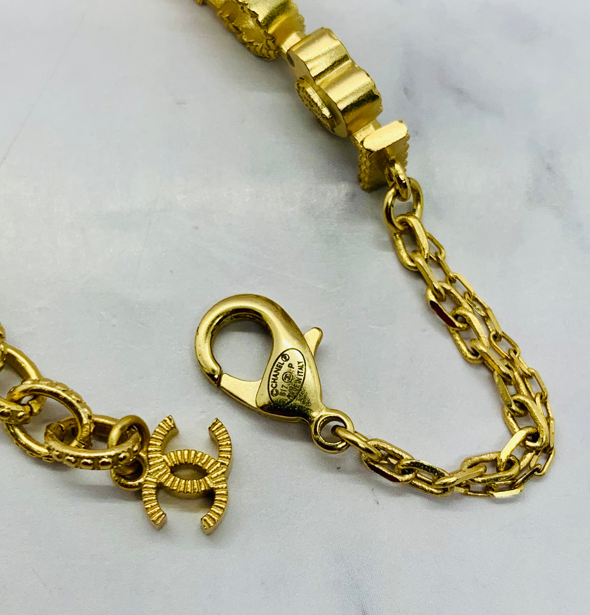 CHANEL I Heart Chanel Bracelet - DAMAGED