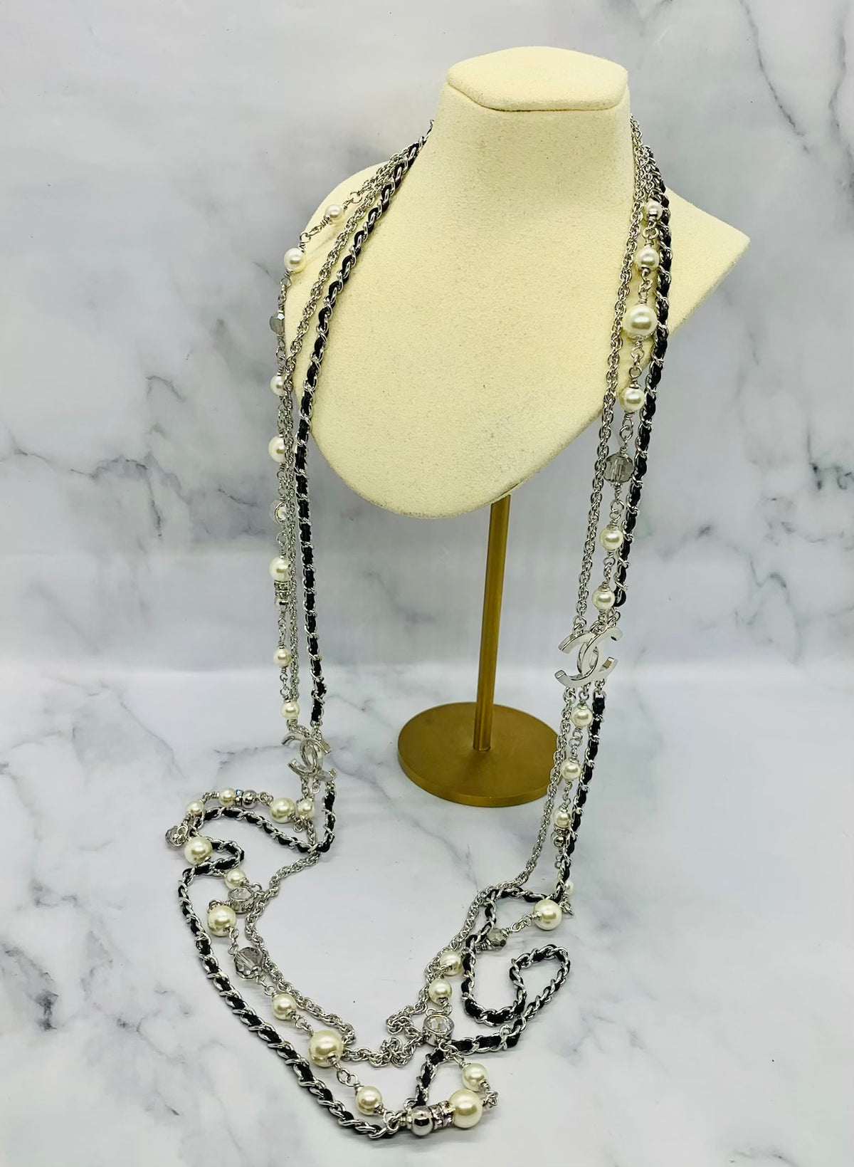 CHANEL CC Statement Layered Necklace - Pre owned