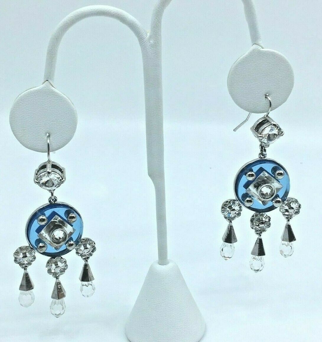 MIU MIU crystal chandelier earrings RARE - pre owned