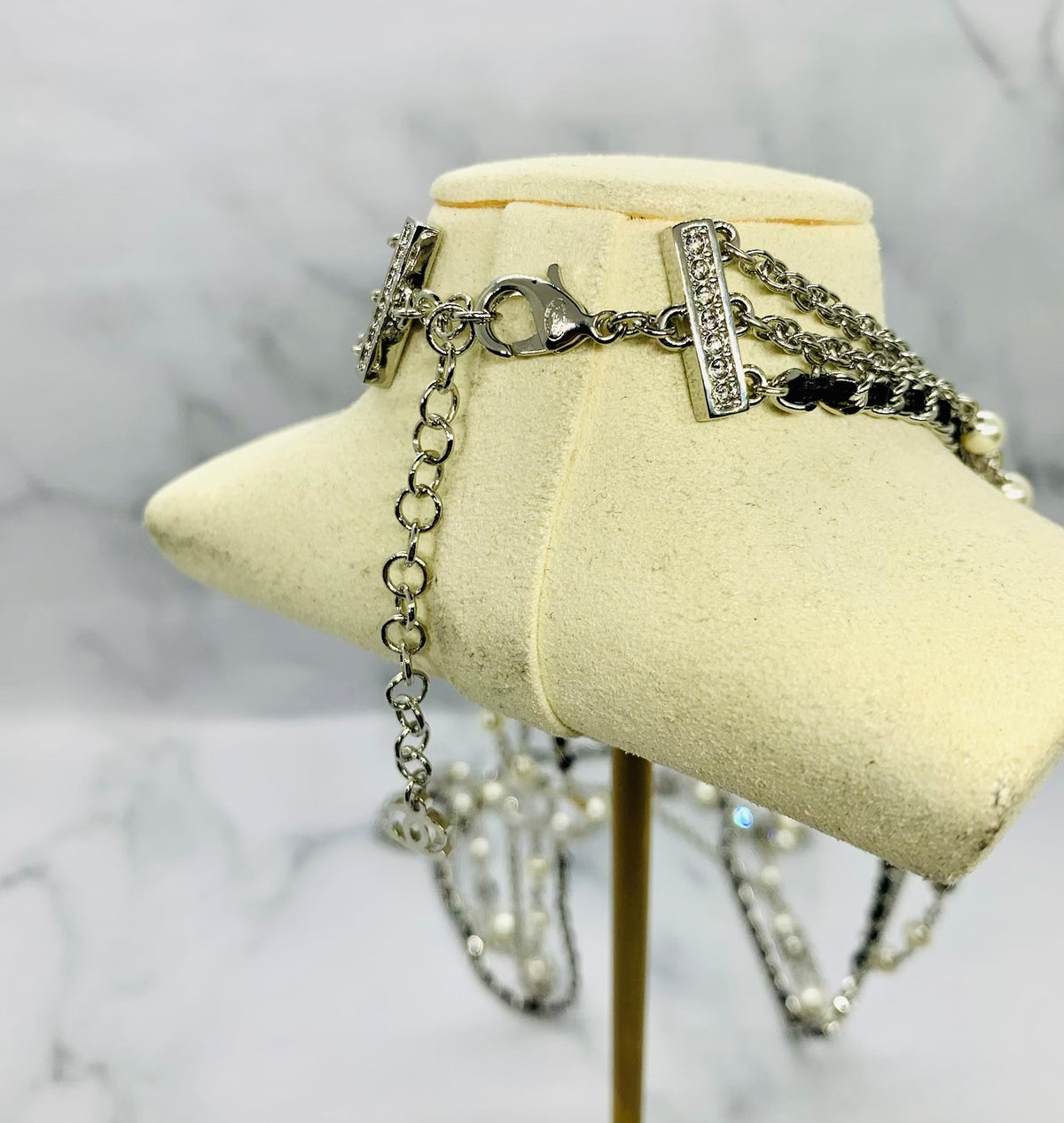 CHANEL CC Statement Layered Necklace - Pre owned