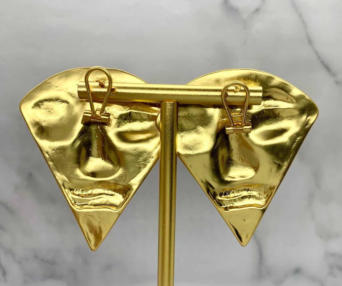 SCHIAPARELLI Rare Statement Face Earrings - Pre owned