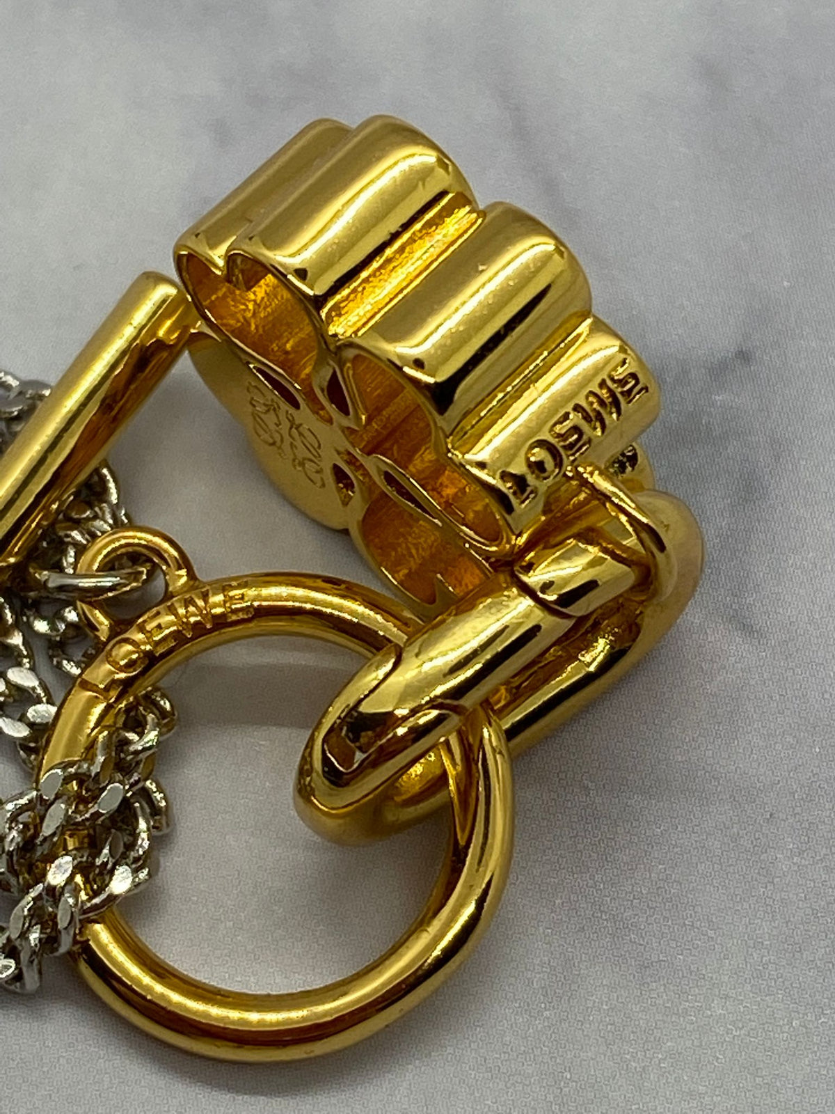 LOEWE Monogram Charm Necklace - Pre owned