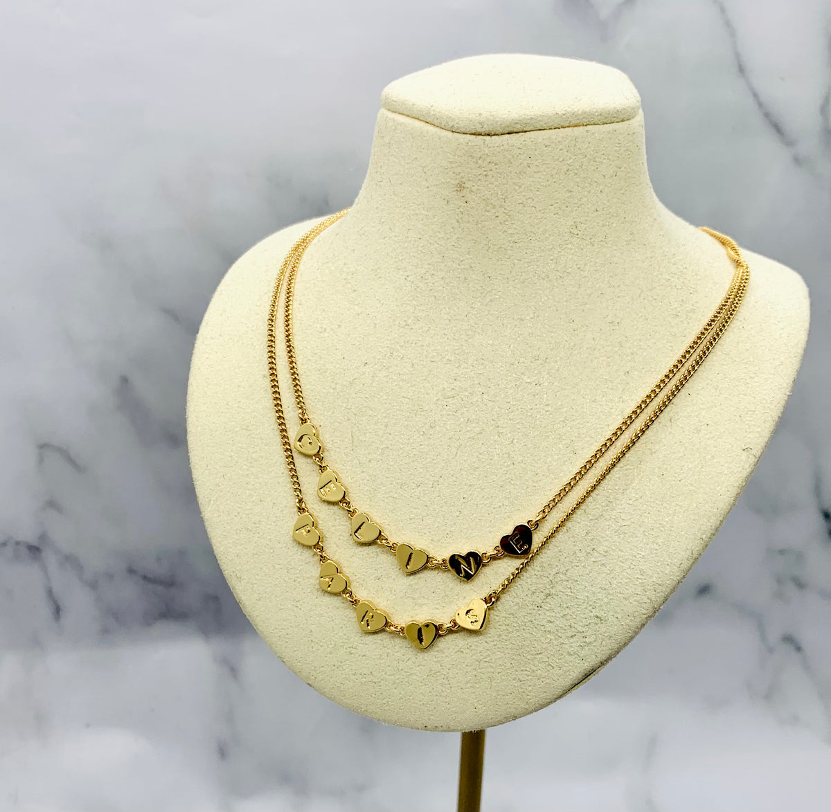 Auth CELINE Paris Heart Necklace - Pre owned