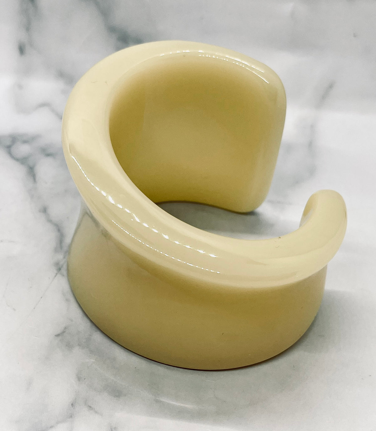 YSL YVES SAINT LAURENT Acrylic Cuff Bracelet - Pre owned