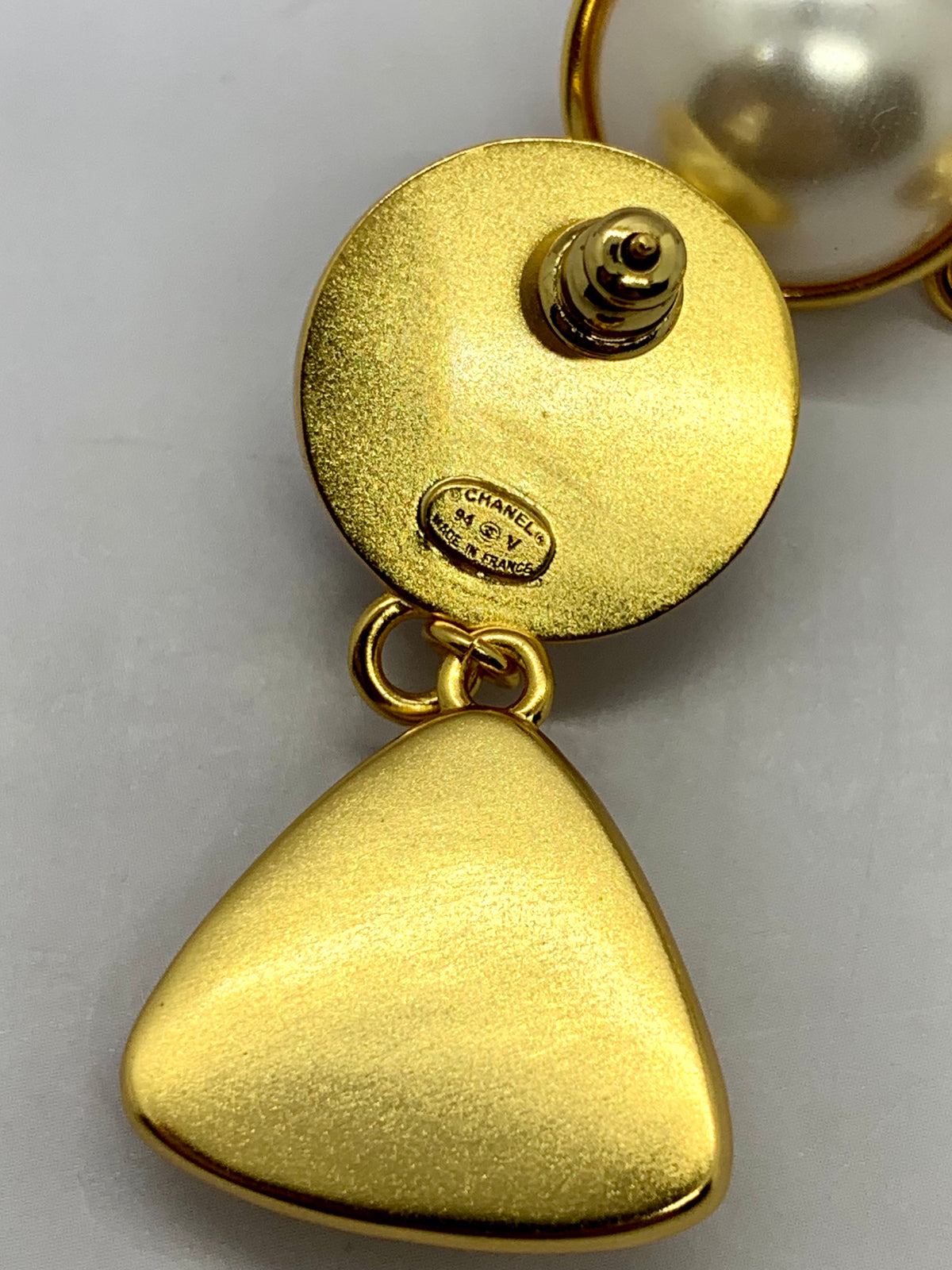 CHANEL CC 1994 Vintage Pendant Earrings - Pre owned