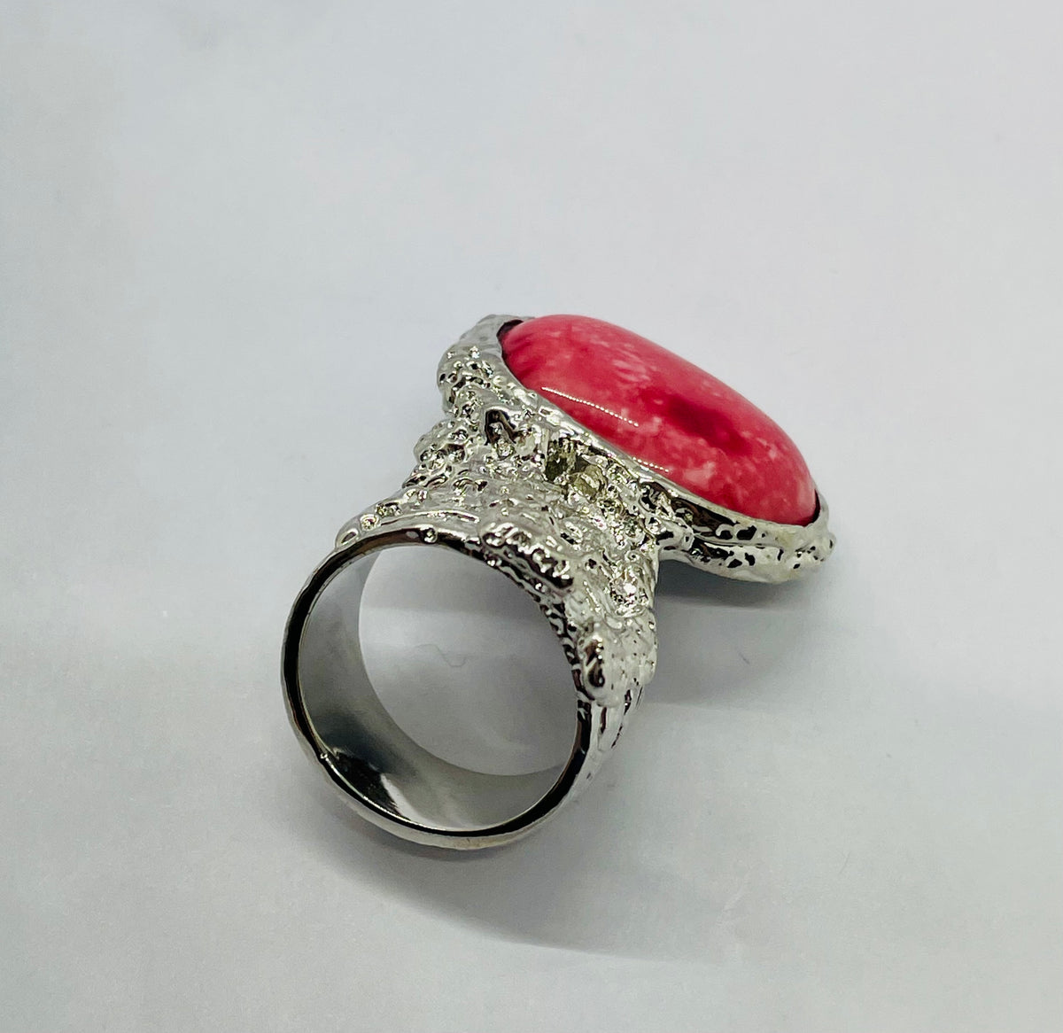 YSL YVES SAINT LAURENT Vintage Stone Ring Size 7 - Pre owned