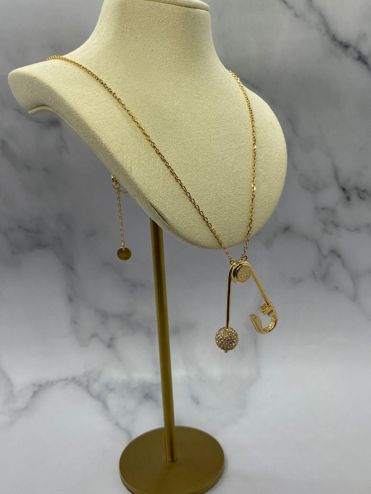 FENDACE Versace & Fendi Collab Piece Necklace - RARE - Pre owned /