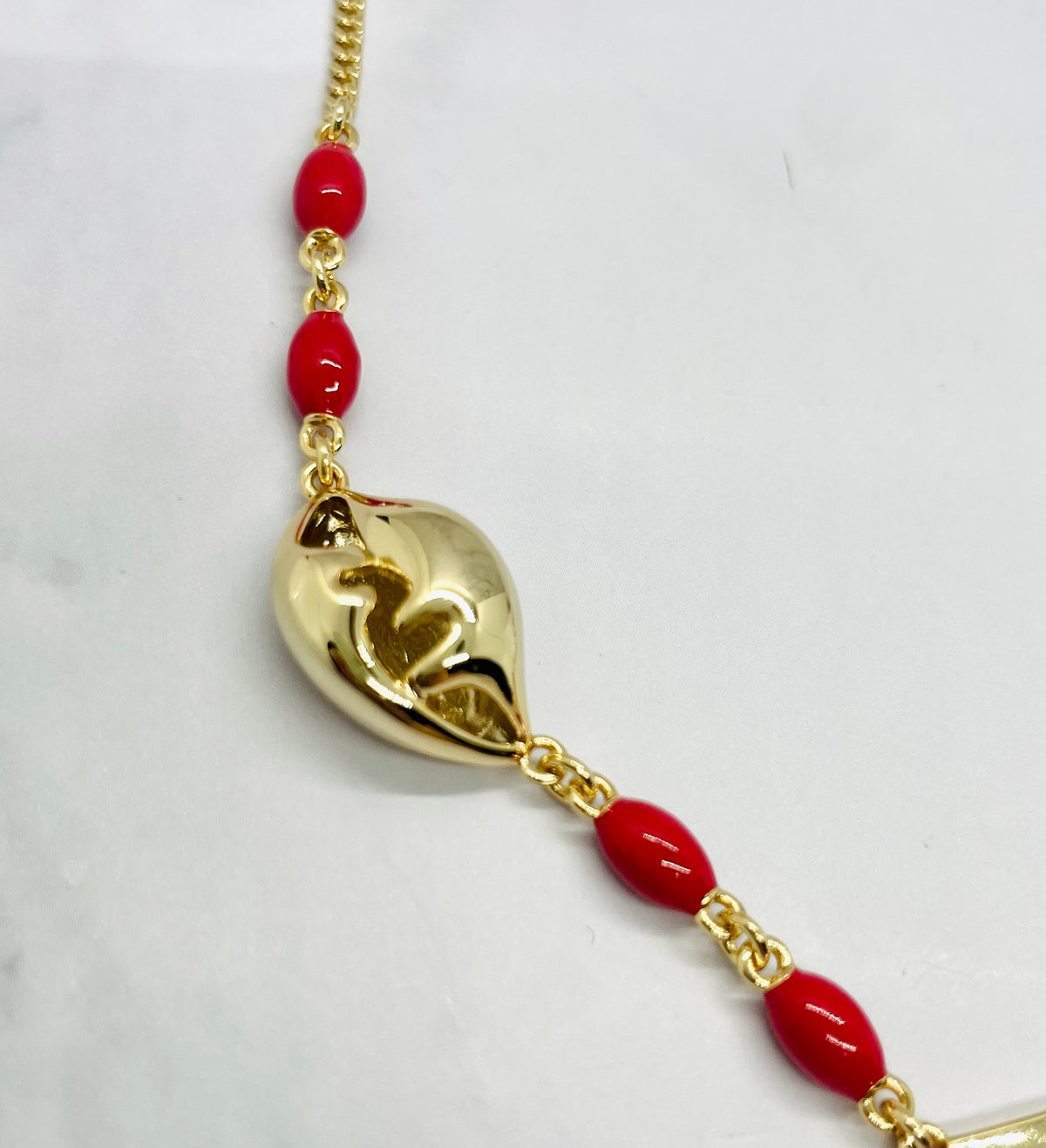 FENDI Monogram Coral Chain Necklace - Pre-Owned — 5