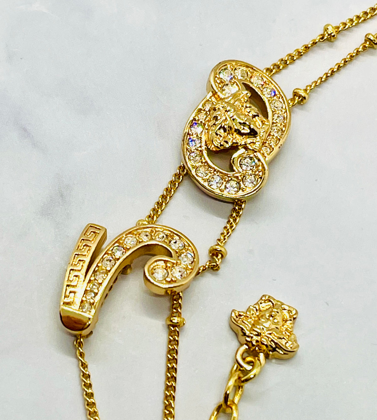 VERSACE Medusa Rhinestone Bracelet - Pre-Owned — 5