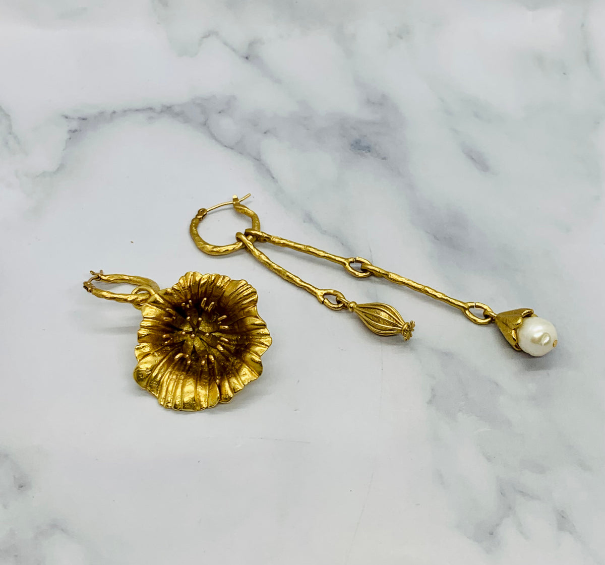 GOOSSENS Talisman Asymmetrical Earrings - Pre-Owned — 1