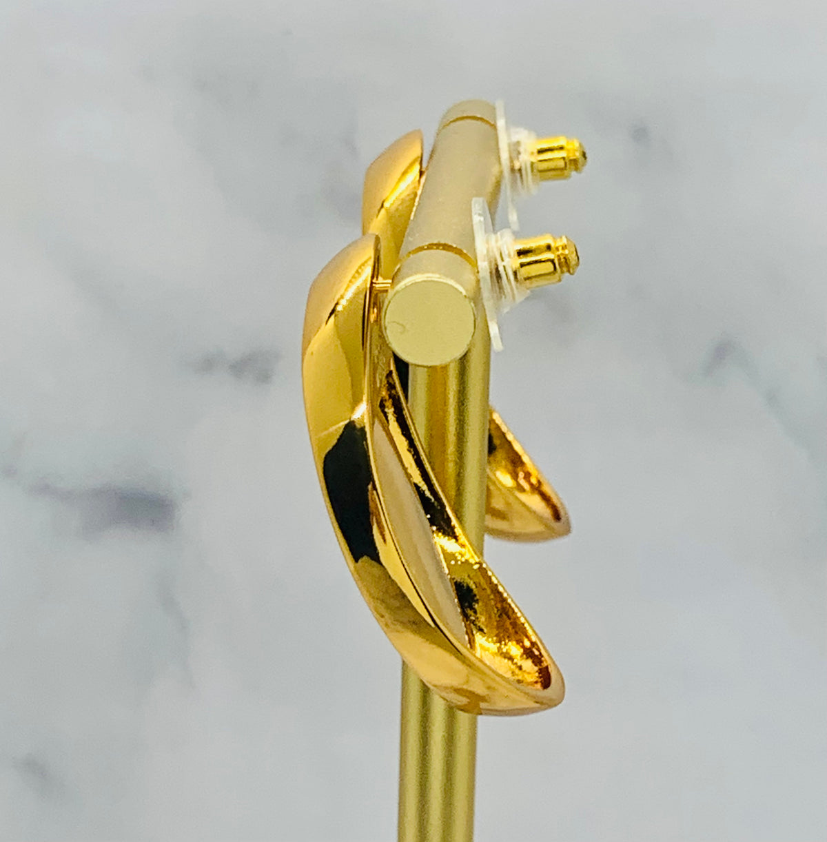 ISABEL MARANT Gold Tone Disc Earrings - Pre-Owned — 4