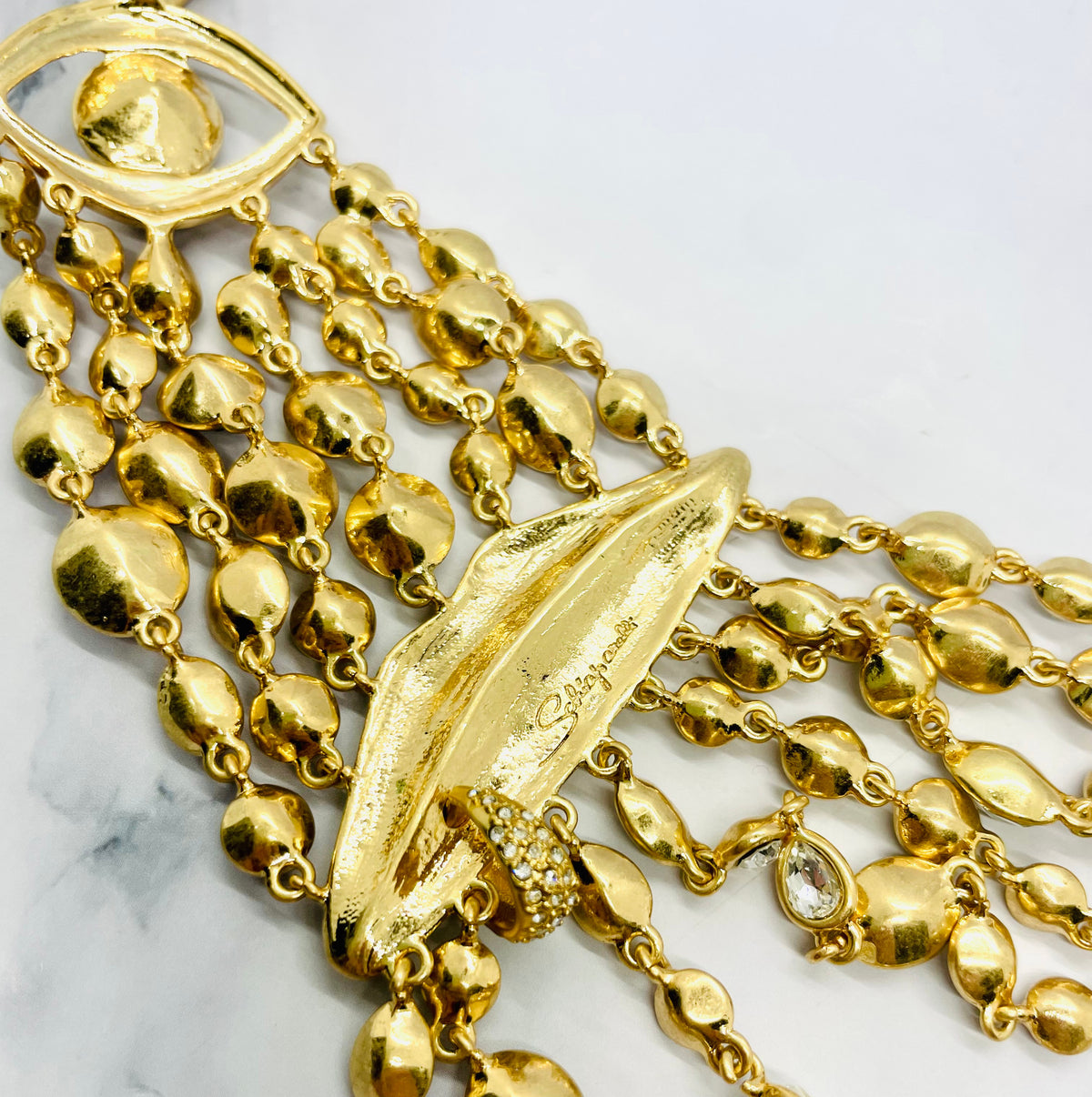 SCHIAPARELLI Statement Necklace - Pre-Owned