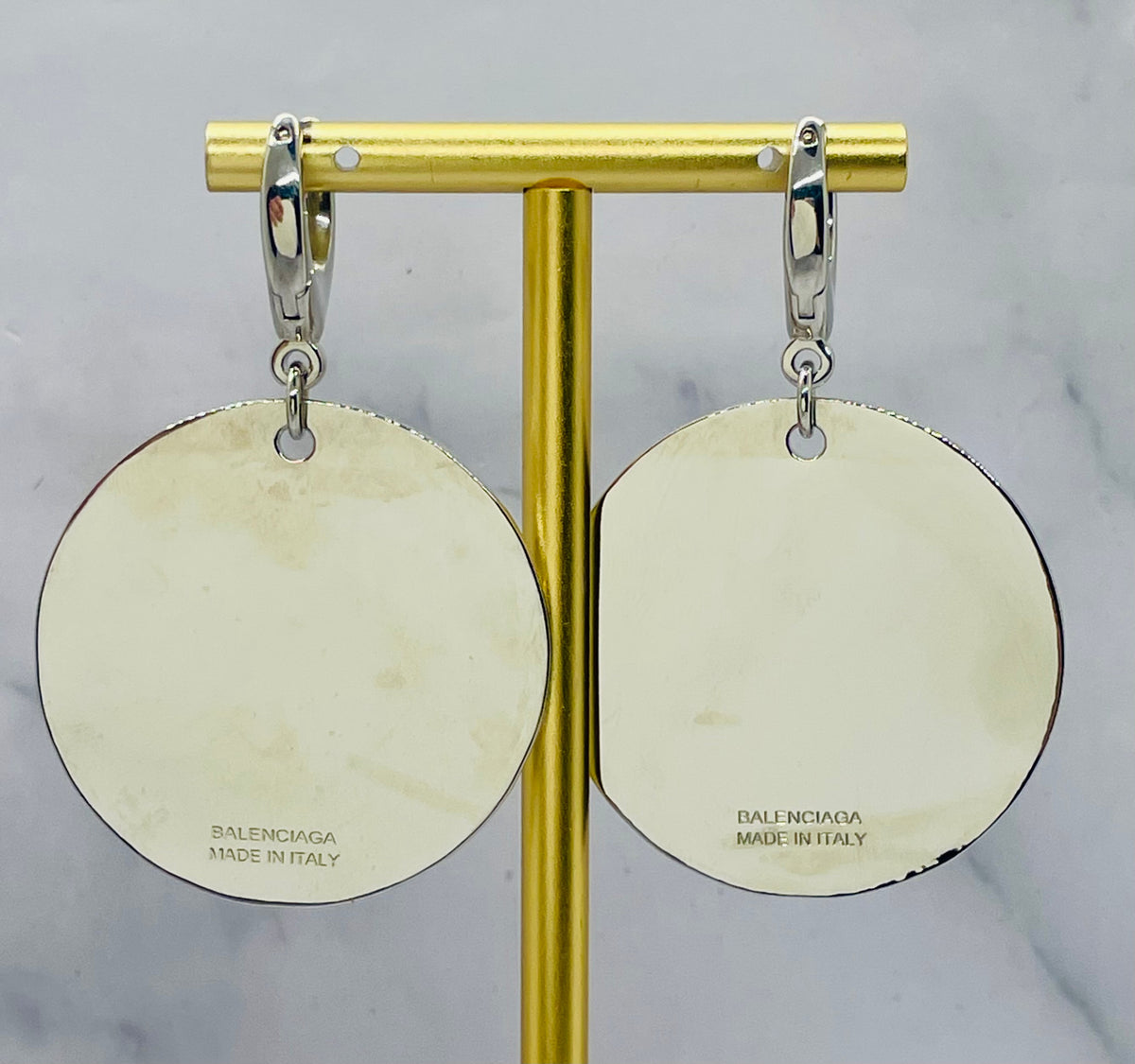 BALENCIAGA I Heart Keychain Style Earrings - Pre-Owned — 2