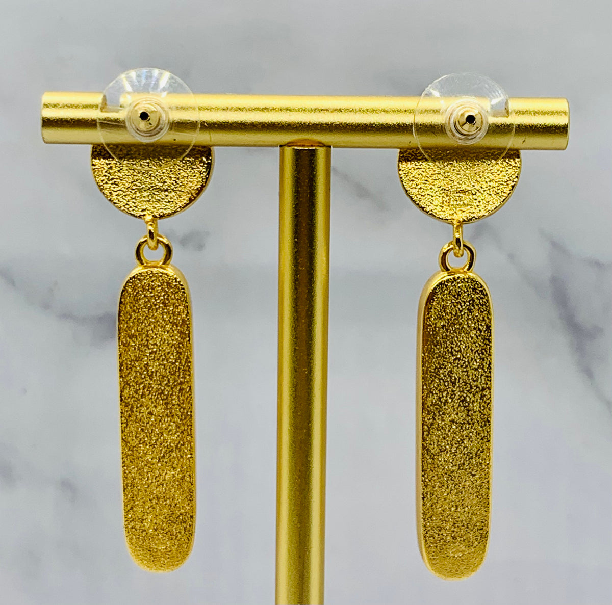 CHANEL CC Thermometer Pendant Earrings - Pre-Owned — 4