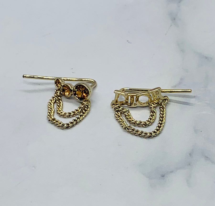 CHRISTIAN DIOR Dio(r)evolution earrings - Pre-Owned — 1
