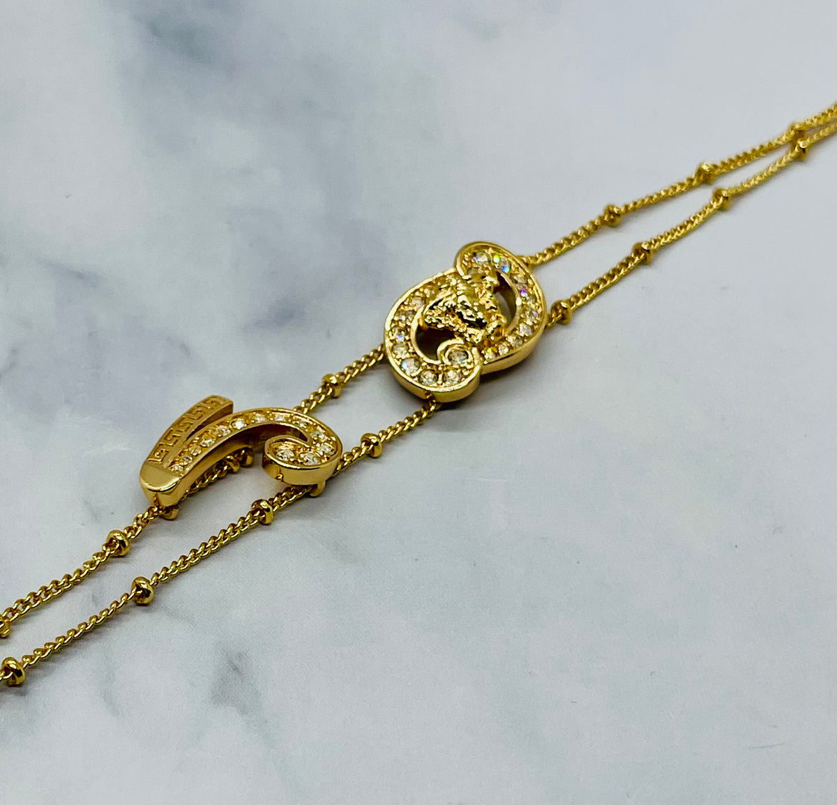 VERSACE Medusa Rhinestone Bracelet - Pre-Owned — 6