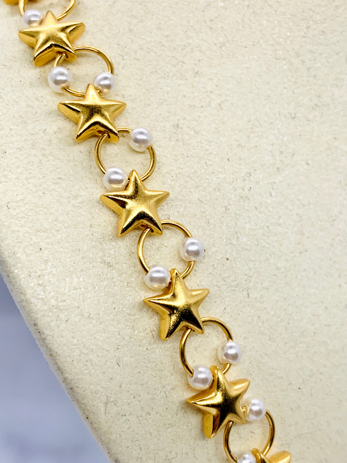 YSL YVES SAINT LAURENT Vintage Star Pearl Necklace - Pre-Owned — 4