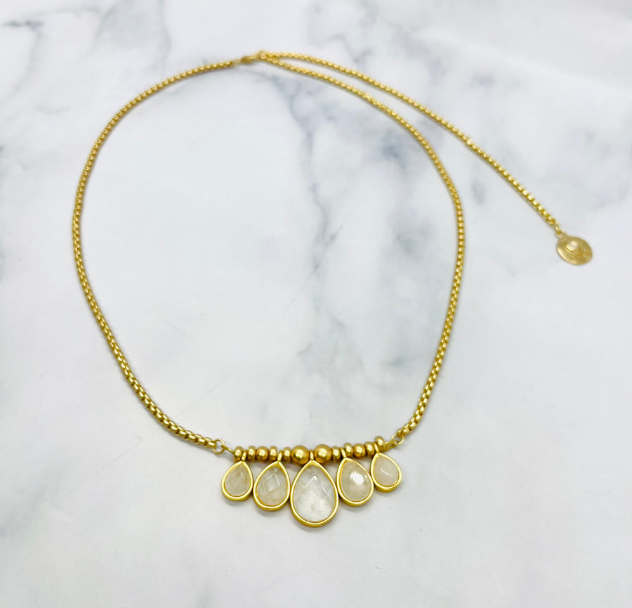 GOOSSENS Paris Crystal Stone Necklace - Pre-Owned — 1