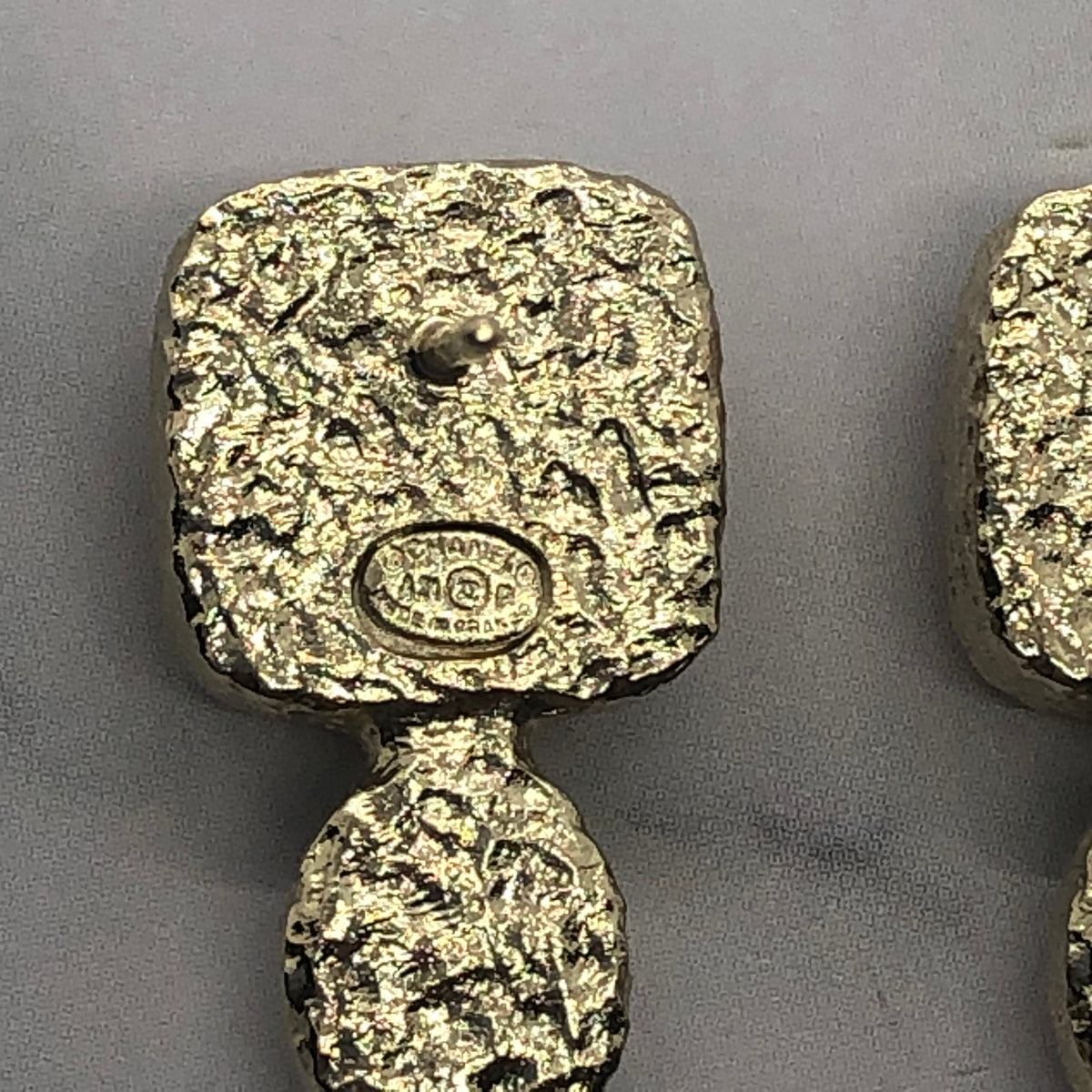 CHANEL CC Rhinestone Pendant Earrings - Pre-Owned — 2