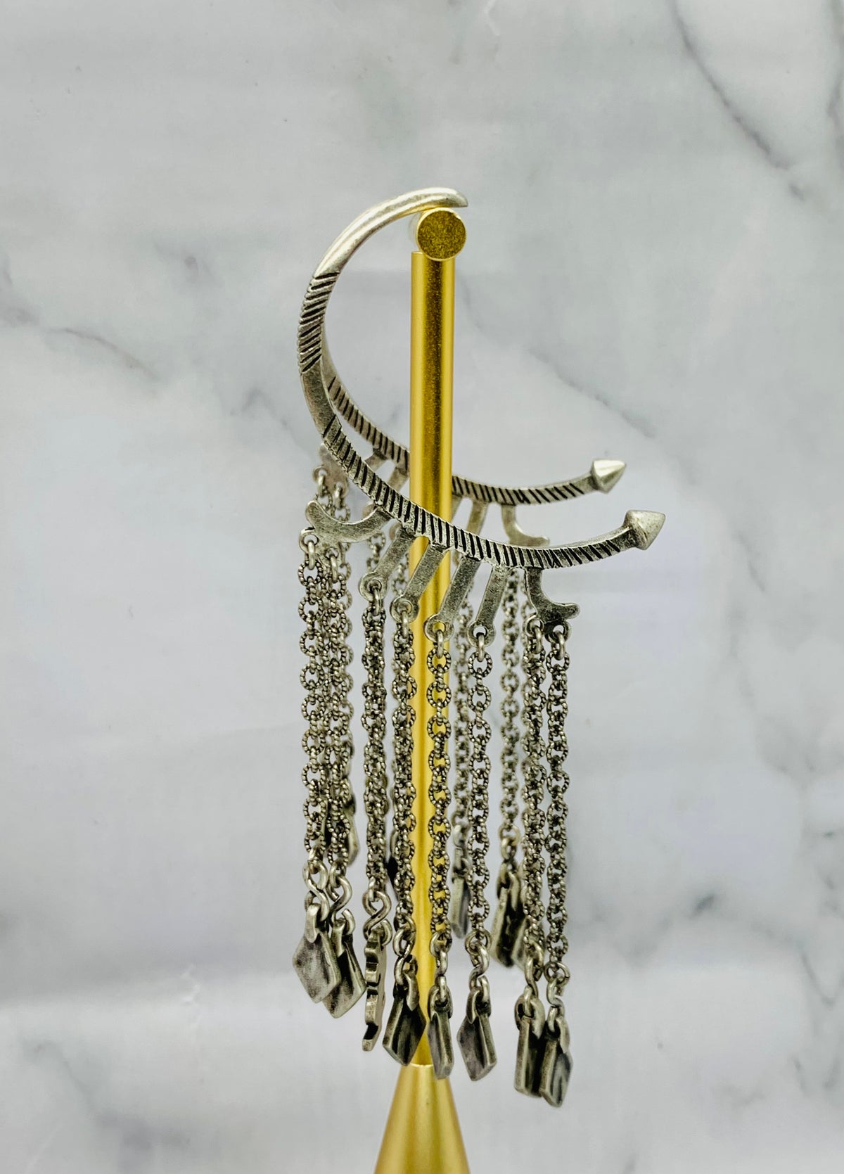 YSL YVES SAINT LAURENT Marrakech Ear Cuff Earrings - Pre-Owned — 5
