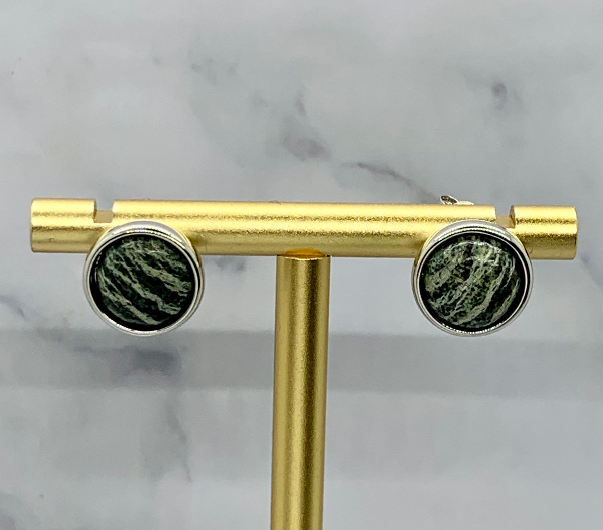 LOEWE Stone Button Earrings - Pre-Owned — 4