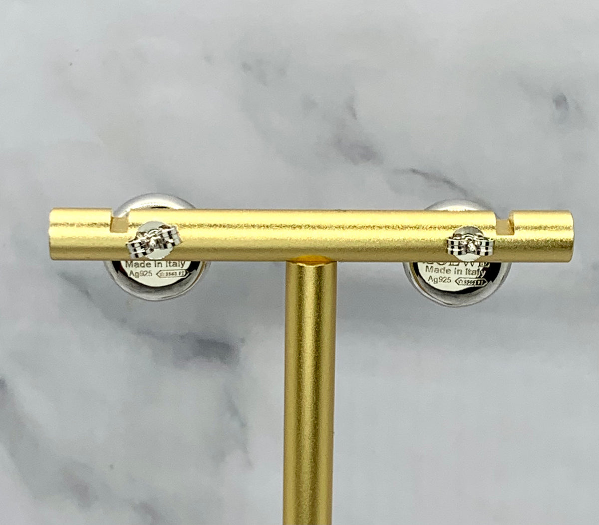 LOEWE Stone Button Earrings - Pre-Owned — 2