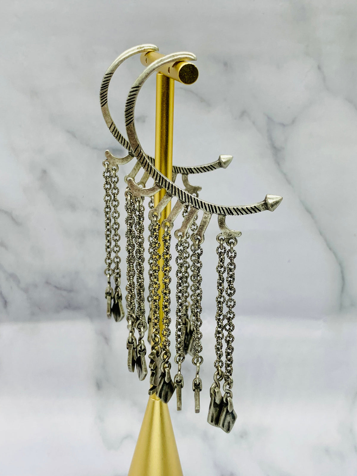 YSL YVES SAINT LAURENT Marrakech Ear Cuff Earrings - Pre-Owned — 3