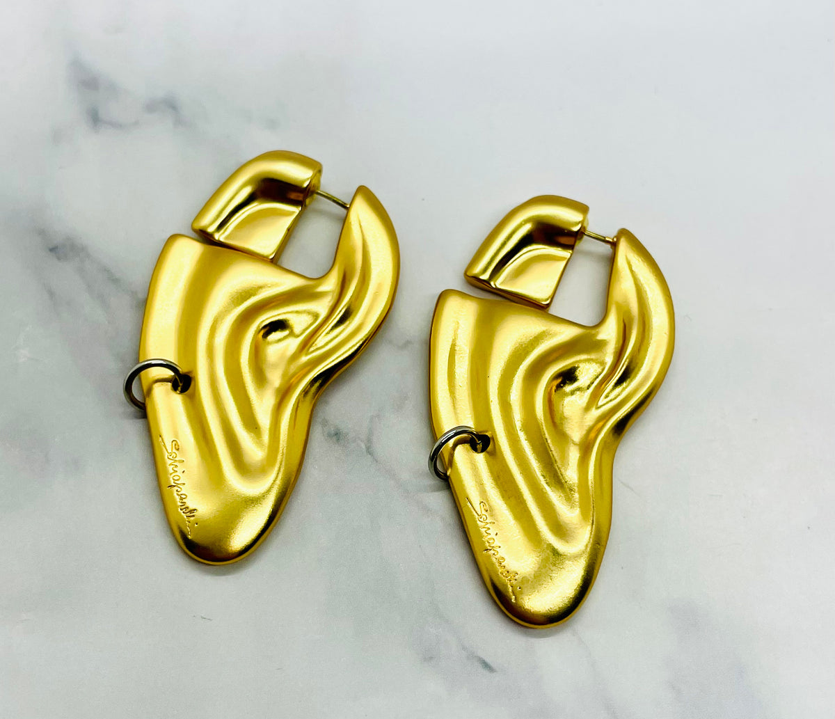 SCHIAPARELLI Ear Statement Earrings - Pre-Owned — 4