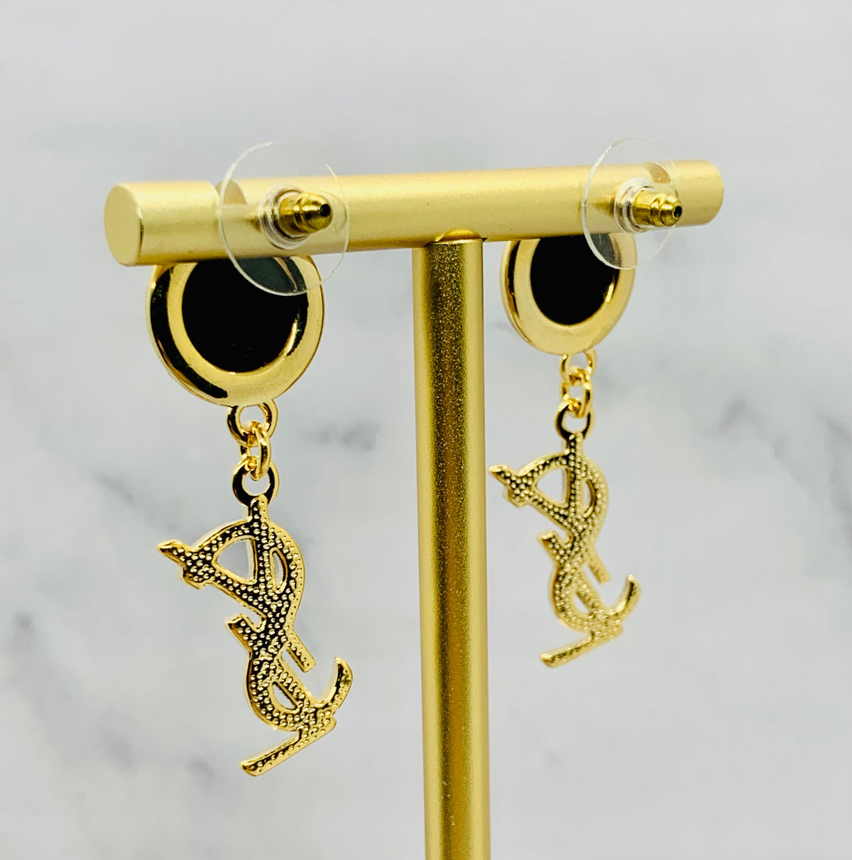 YSL YVES SAINT LAURENT Vintage Pendant Earrings - Pre-Owned — 4