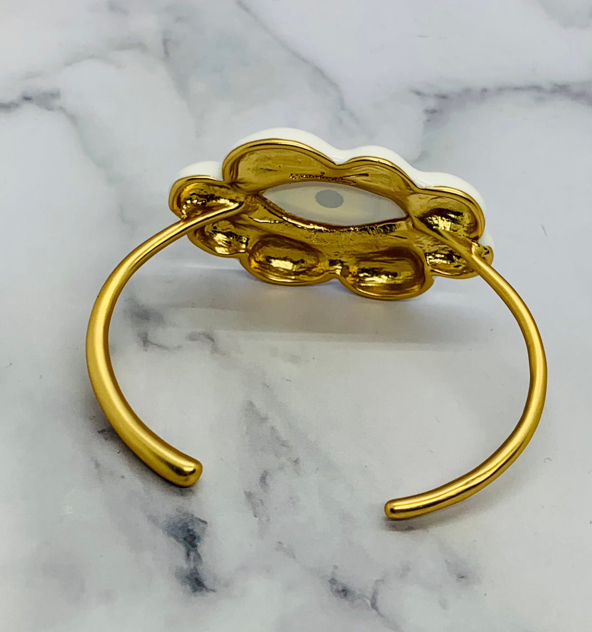 SCHIAPARELLI Cloud Eye Cuff Bracelet - Pre-Owned — 7